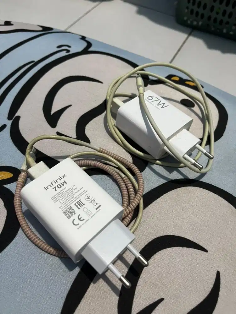Charger infinix & xiaomi ori copotan