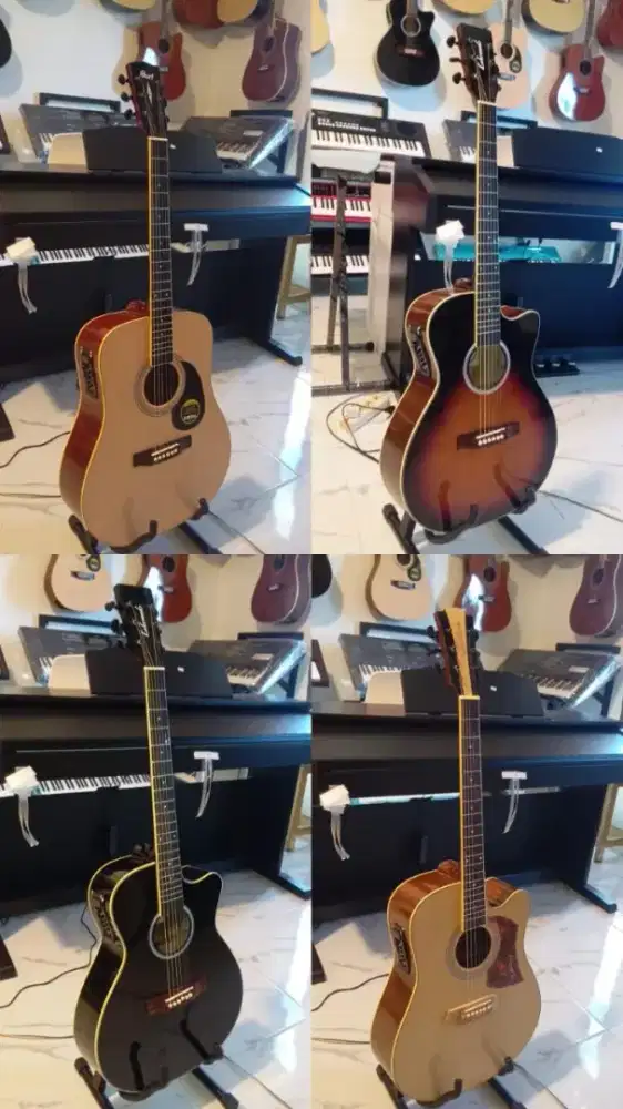 PROMO GITAR AKUSTIK ELEKTRIK PABRIKAN