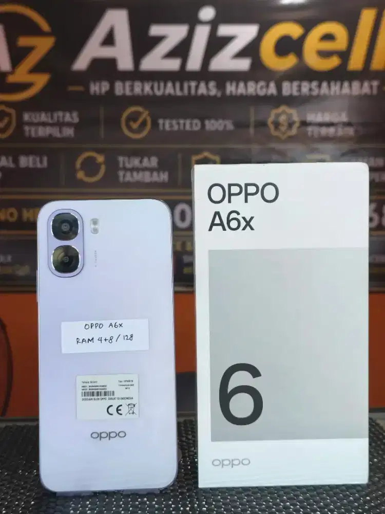 OPPO A6x RAM 4+8/128