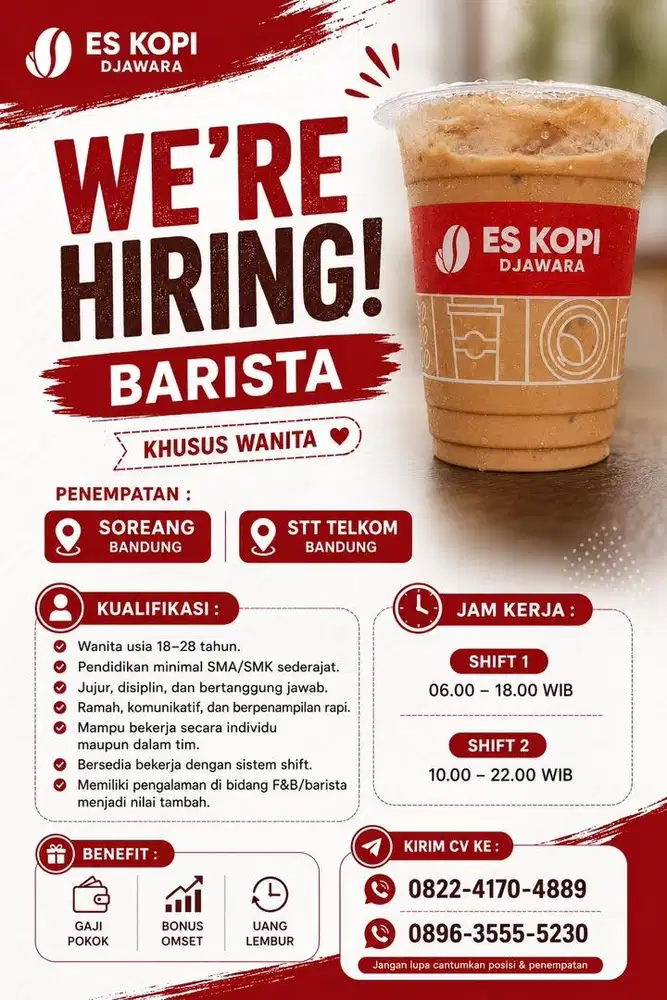 Basic barista outle es kopi djawara