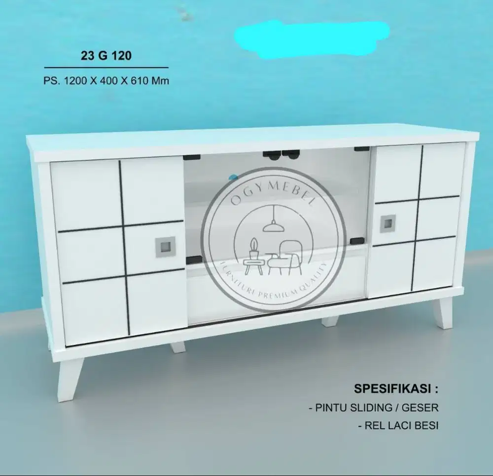 READY BUFFET PINTU SLIDING