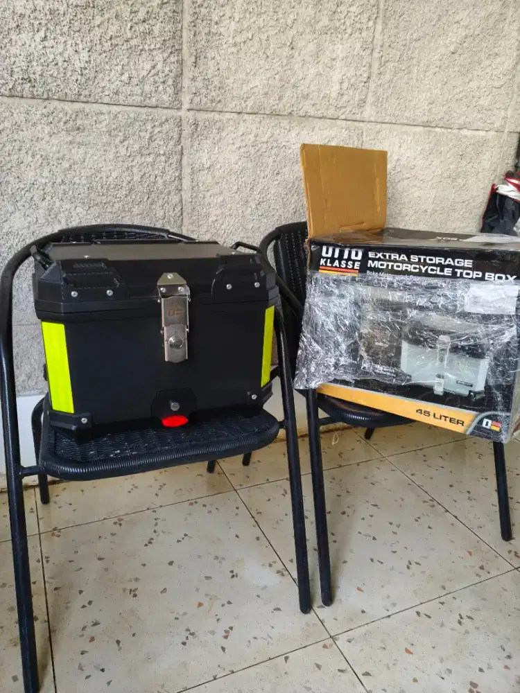 Box motor Otto Klasse Touring 45L liter Seperti Baru