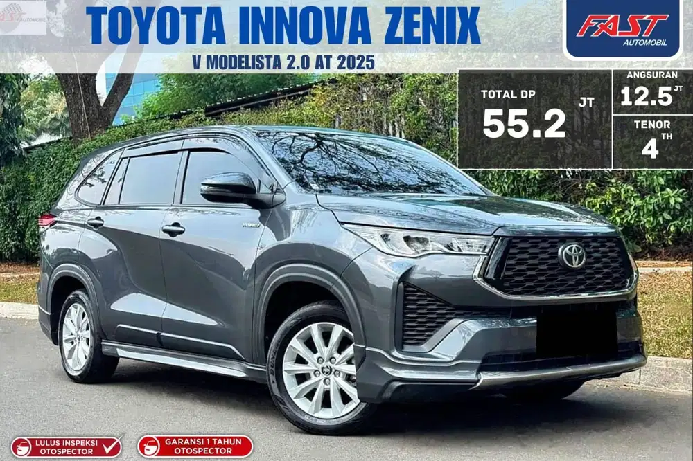 LOW KM.6RB TOYOTA INNOVA ZENIX 2025 V HYBRID SUNROOF MODELISTA GARANSI