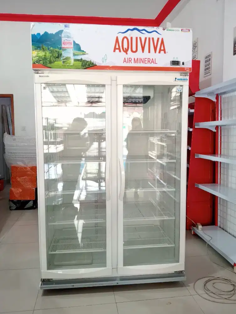 Showcase 2 pintu PANASONIC 1000L