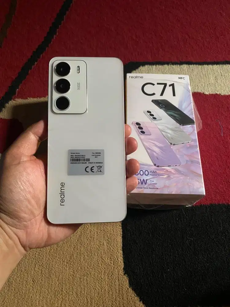 BISMILLAH REALME C71 RAM 8/128 FULSET MULUS