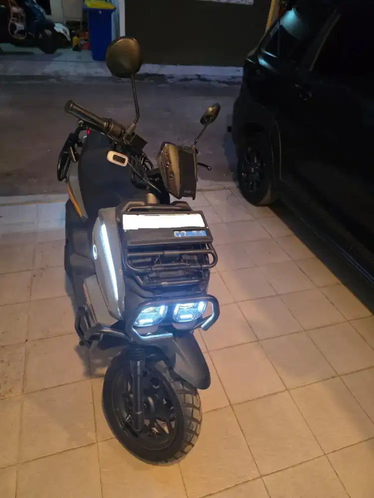 Indomobil eMotor TYRANNO 2026 Rinjani Grey Edition—LIKE NEW 200an KM!
