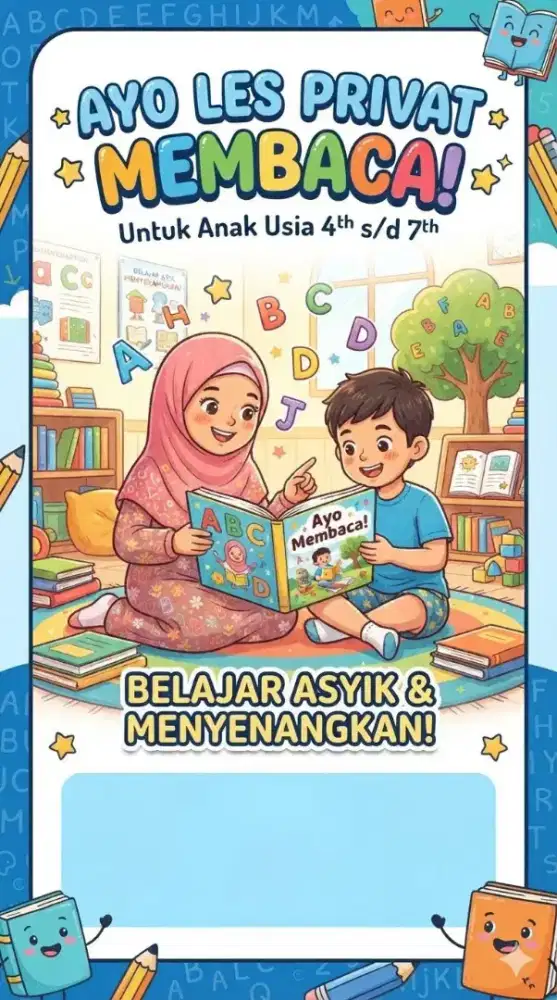 Les Privat Membaca, Menulis dan berhitung