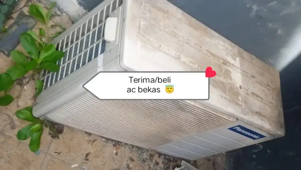 TERIMA AC RUSAK 1/2PK 1PK 2Pk