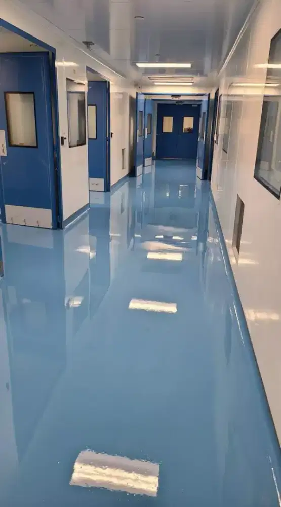 Epoxy lantai pabrik