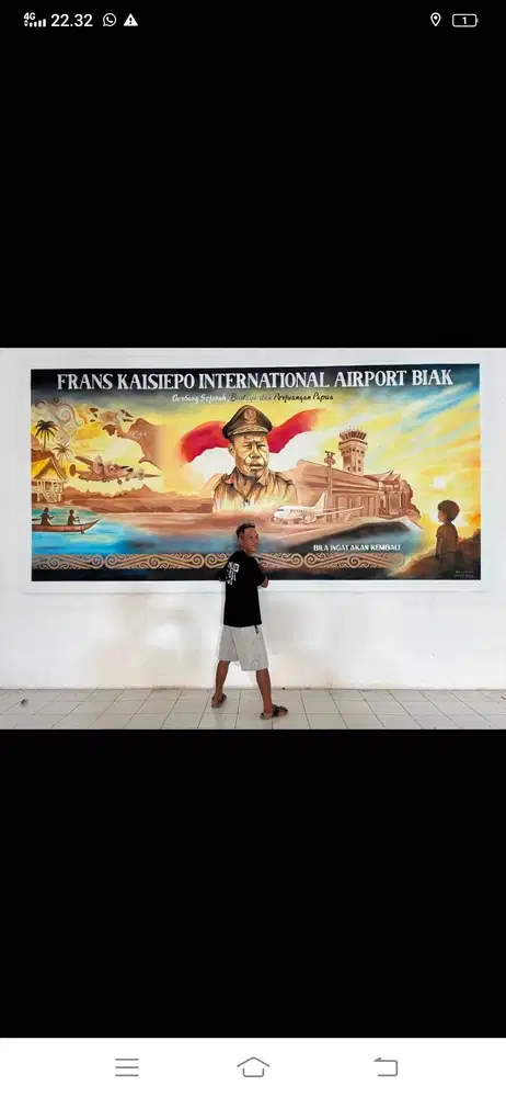 Tukang Lukis dan relief taman