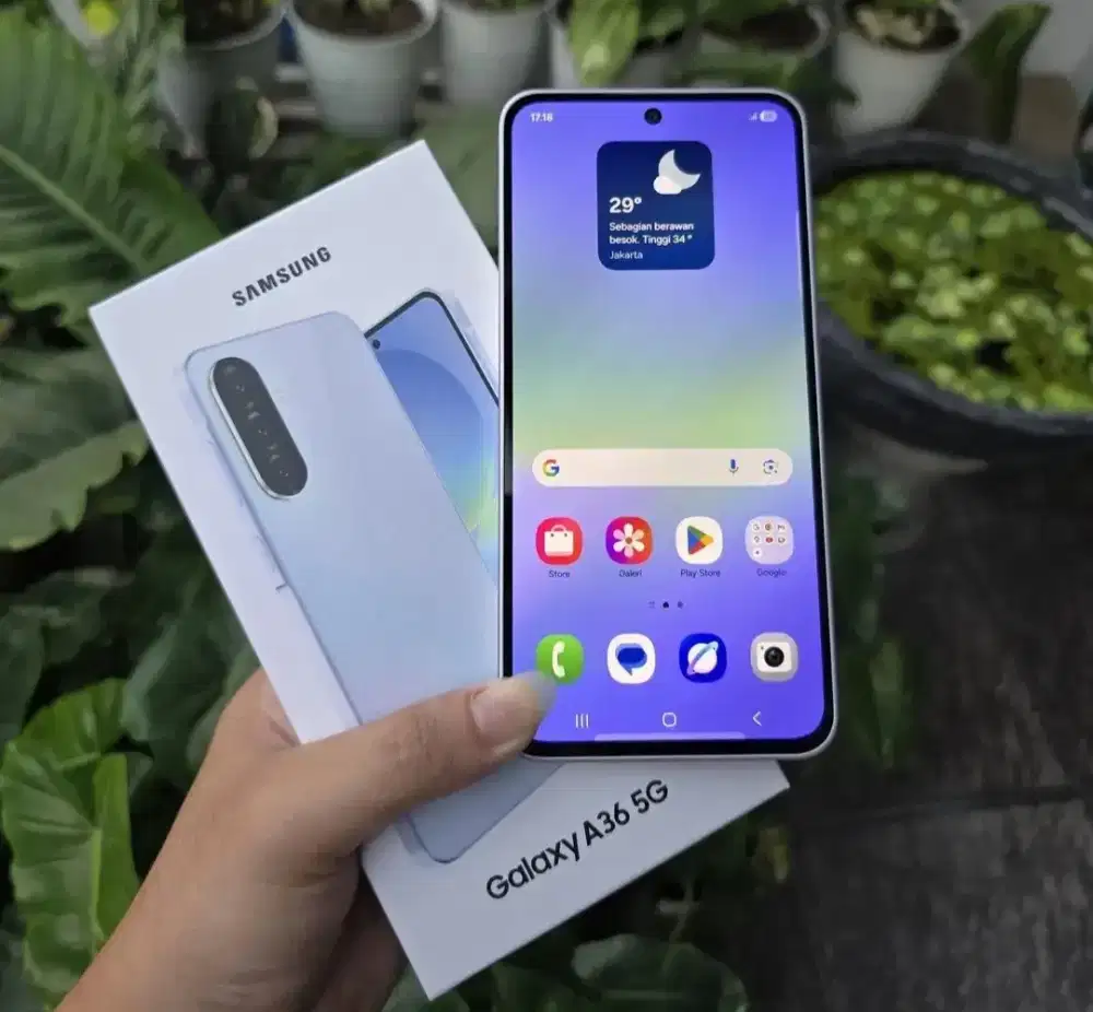 samsung A36 5G ram 8/128 fullset like new