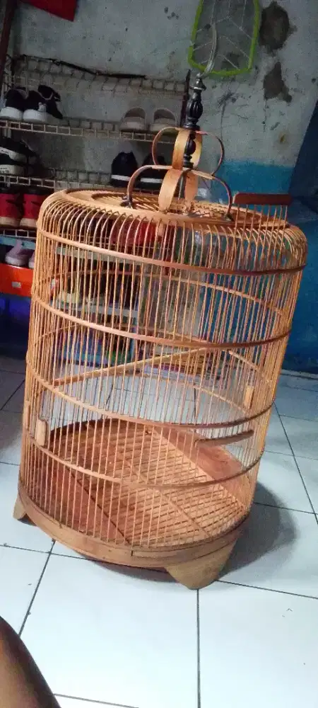 Kandang murai no3 bambu Ms bagus bs TT ma kdg kecil