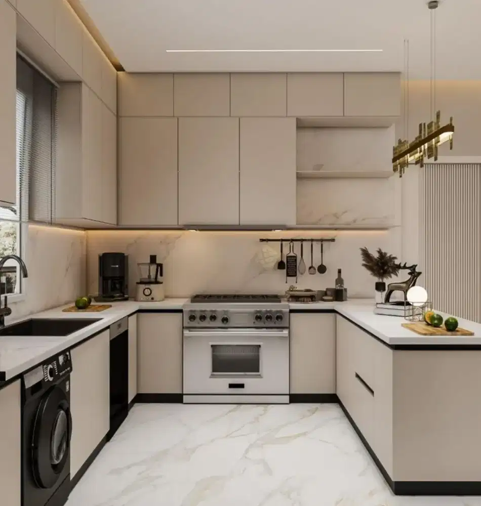Custom kitchen set minimalis wardrobe bedroom set livingroom room
