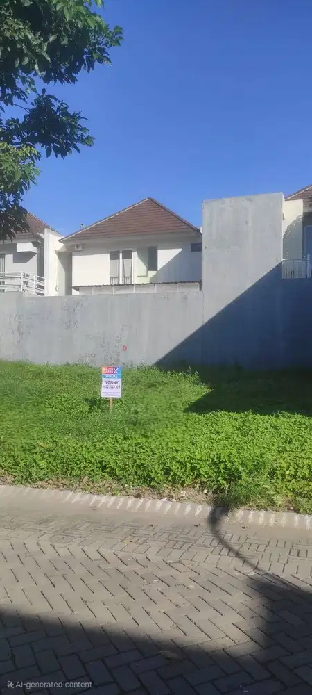 Dijual Kavling Di Taman Puspa Raya / TPR Citraland SURABAYA BARAT -VN