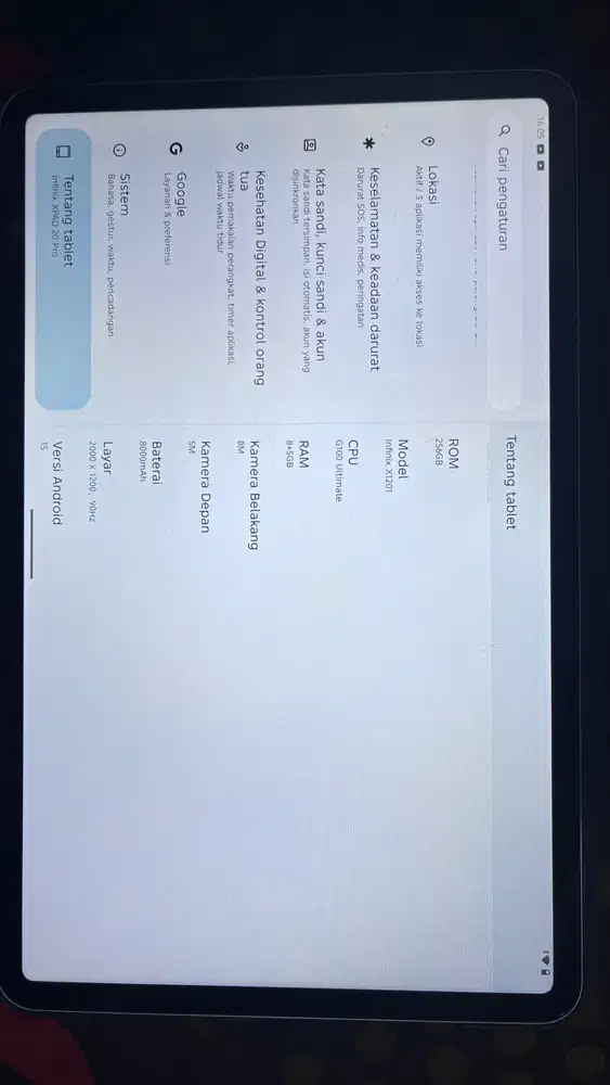INFINIX XPAD 20 PRO 8/256 GB