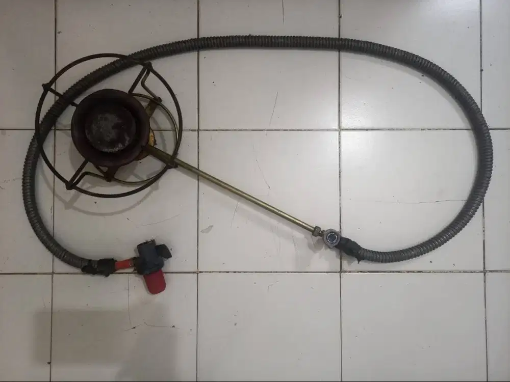 Kompor Mawar High Pressure + Selang & Regulator LPG Bekas Siap Pakai