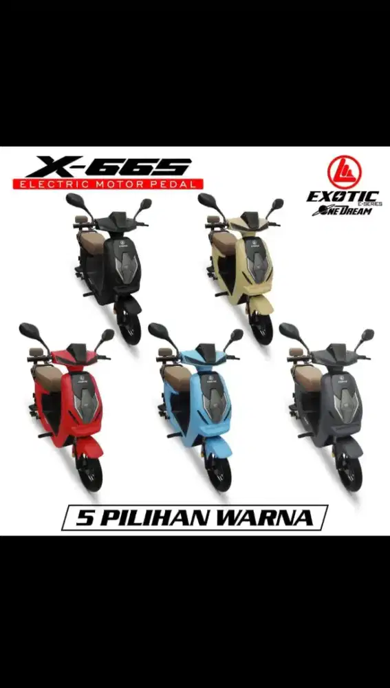 Jual sepeda listrik exotic