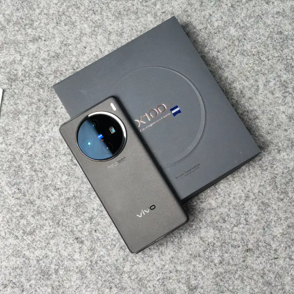 Vivo x100 12/256gb resmi mulus