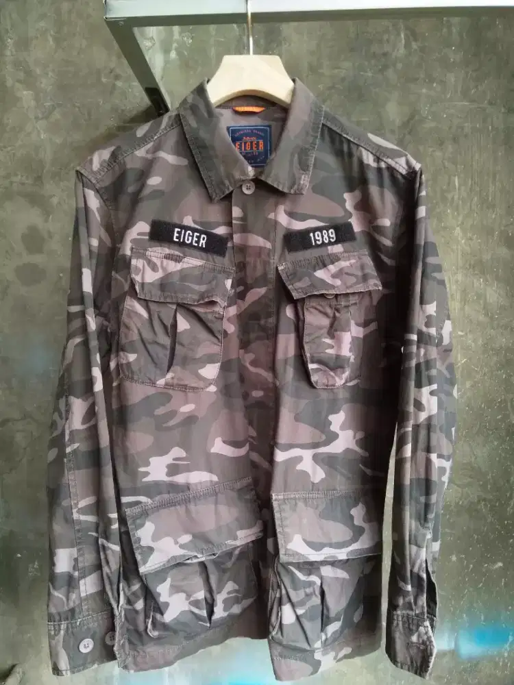 Jaket Kemeja Camo Eiger