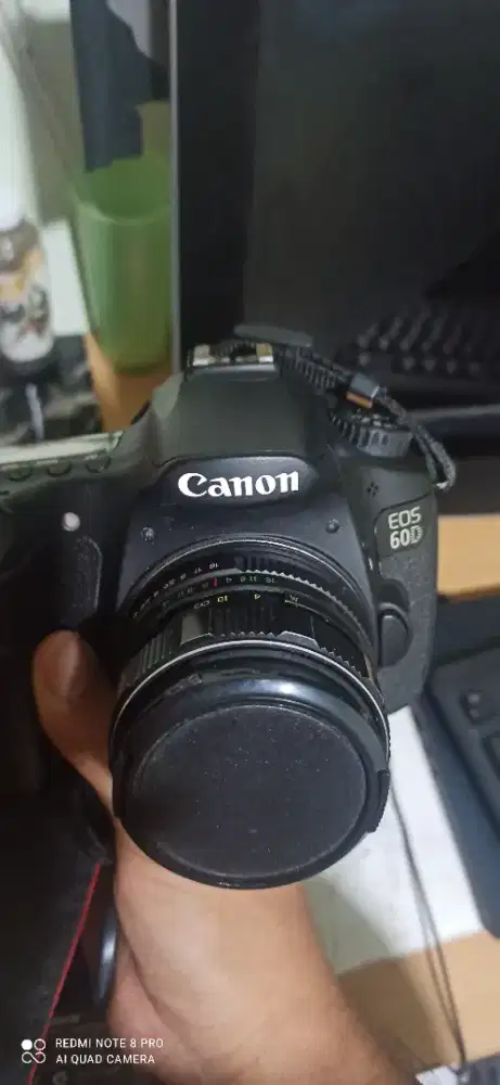 Canon EOS 60D Second Ready - Kelengkapan Charger + Tas (Ada Minus)