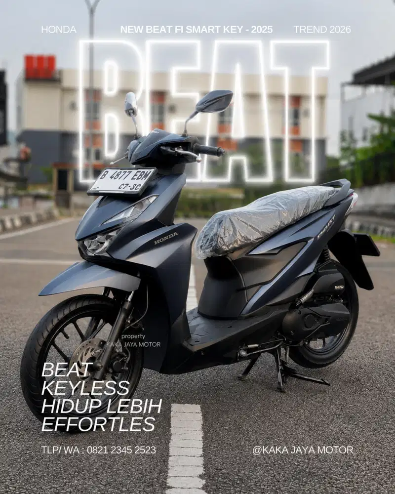 [Dp 500 Ribu] BEAT DELUXE KEYLES 2025 Barang Gress
