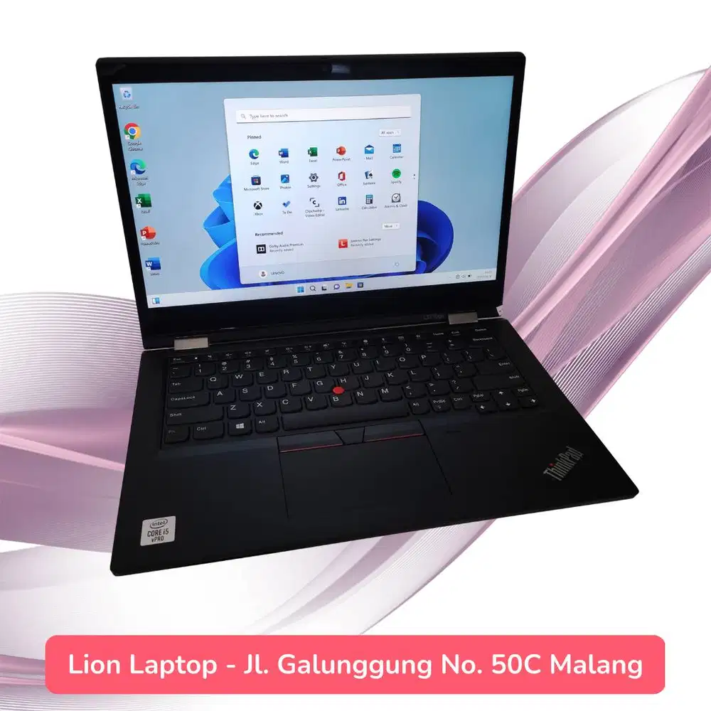 RAM 16GB Core i5 Gen10 Flip 360° SSD 256GB Lenovo Thinkpad YOGA L13 [2