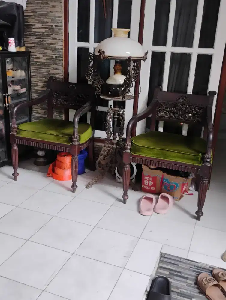 Lampu standing jadul