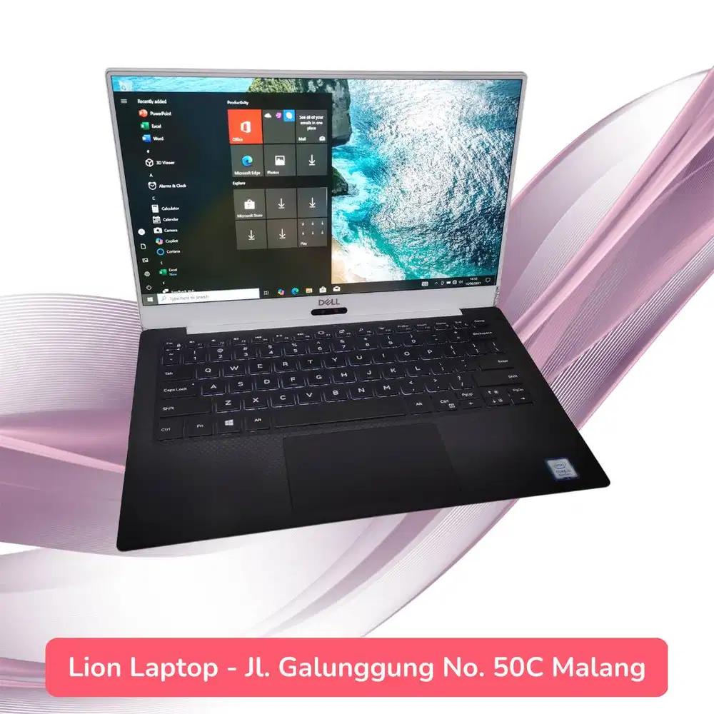 Slim & Ringan Core i5 RAM 8 SSD 256 DELL XPS 13 9370 [20|07]