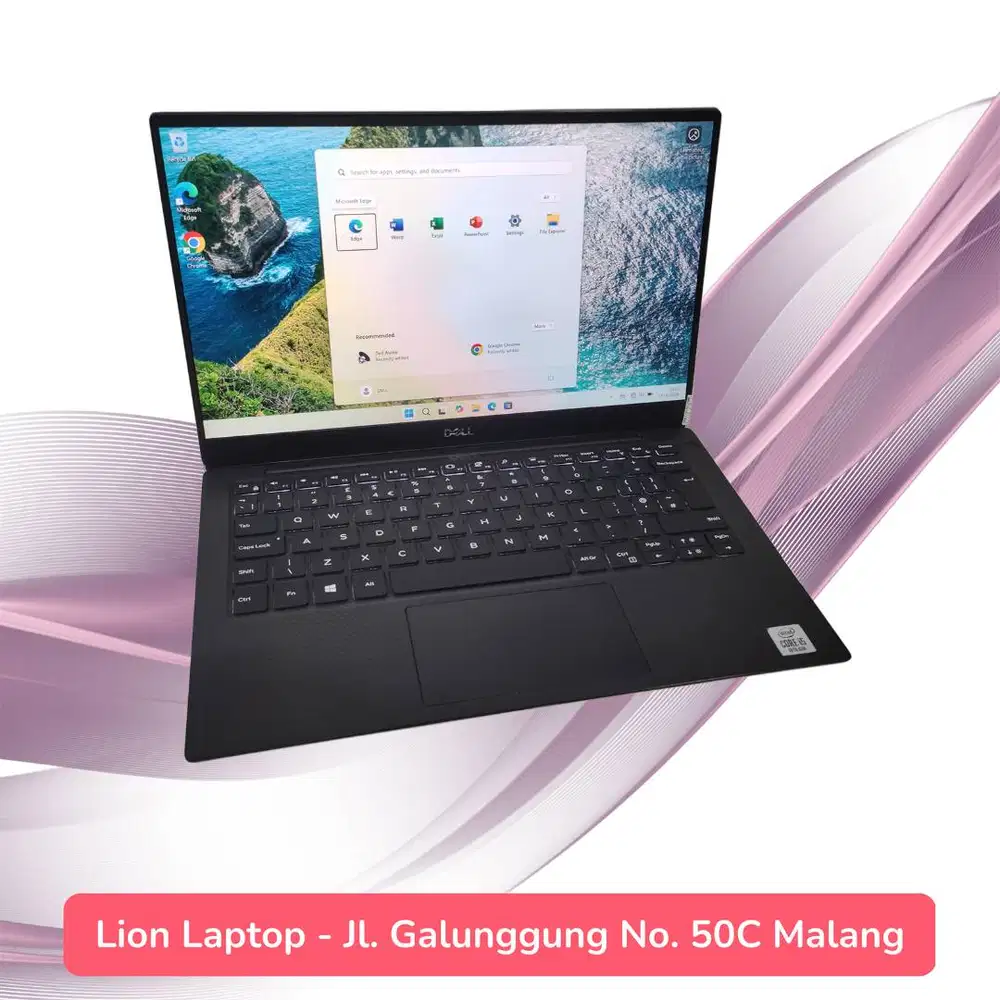 Slim & Ringan Core i5 gen 10 RAM 8 SSD 256 DELL XPS 13 7390 [20|07]