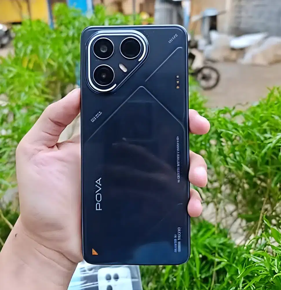 Tecno pova 7 5G ram 8/128 baterai 6000mah fullset