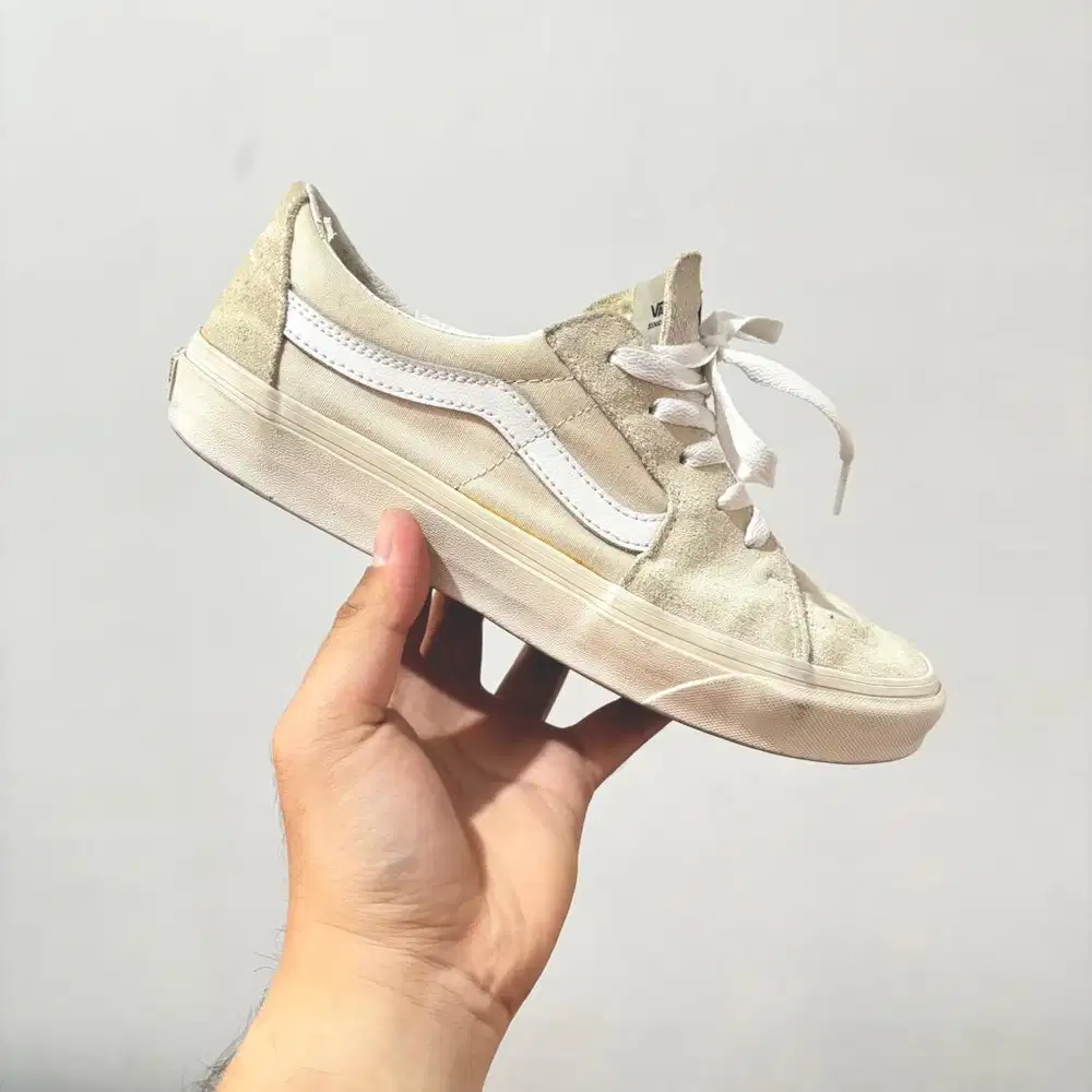 Vans sk8 low cream beige 42 27cm