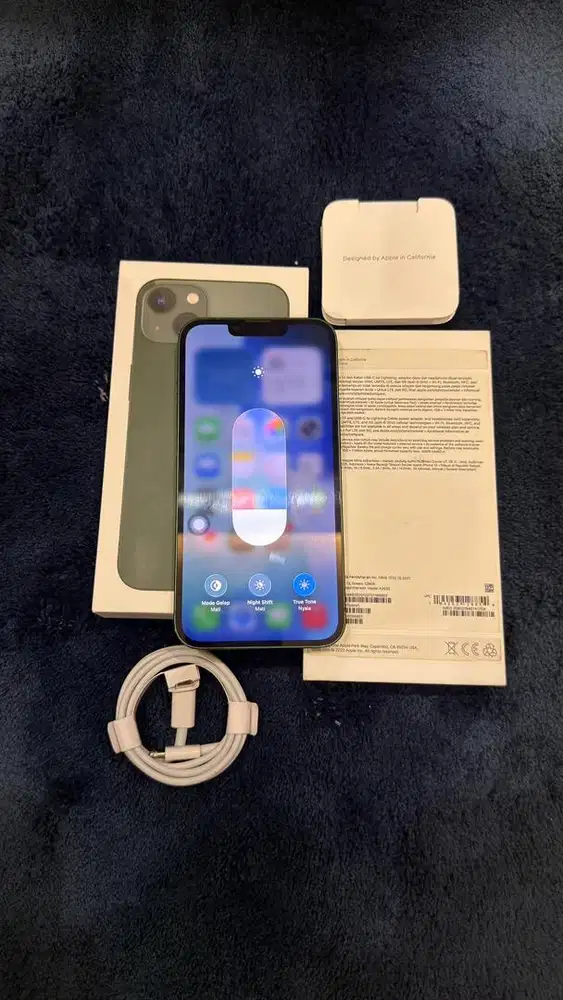 Iphone 13 Green 128GB Resmi Ibox Lengkap