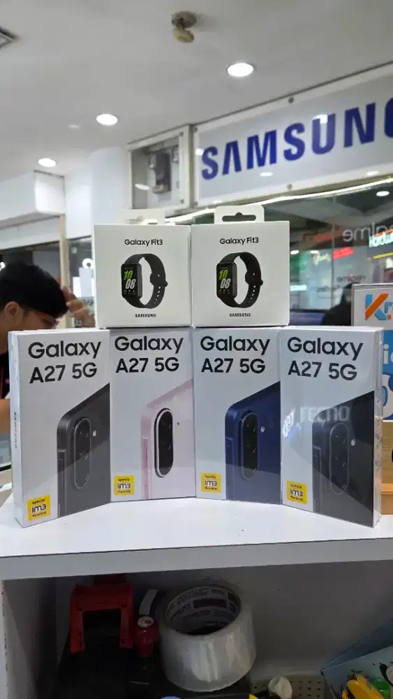 Samsung A27 5G 8+8/256 Baru dan segel.Free Galaxy fit 3