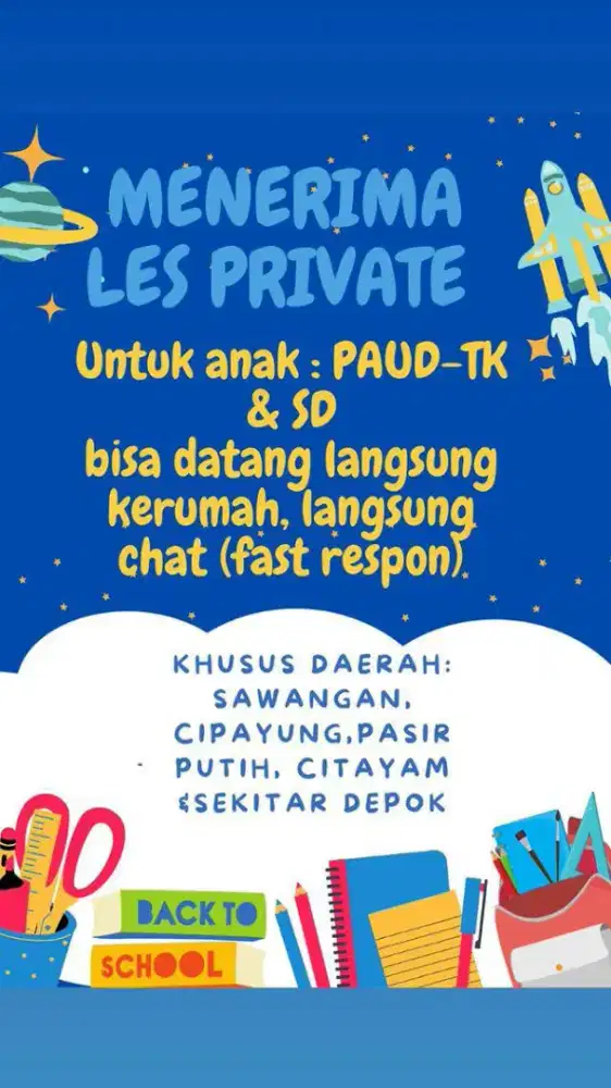 Les private depok sawangan