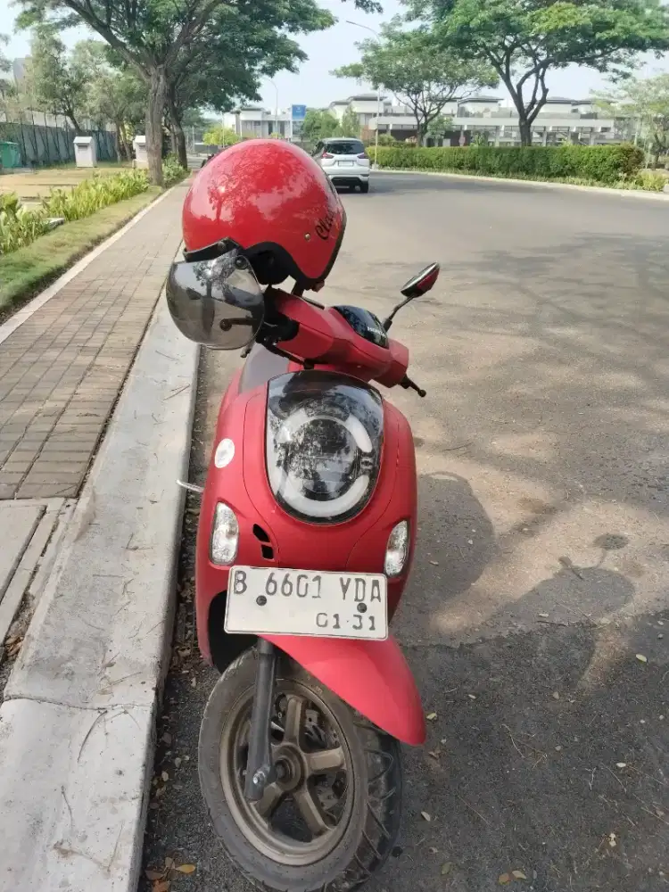 Scoopy Dove merah 2026