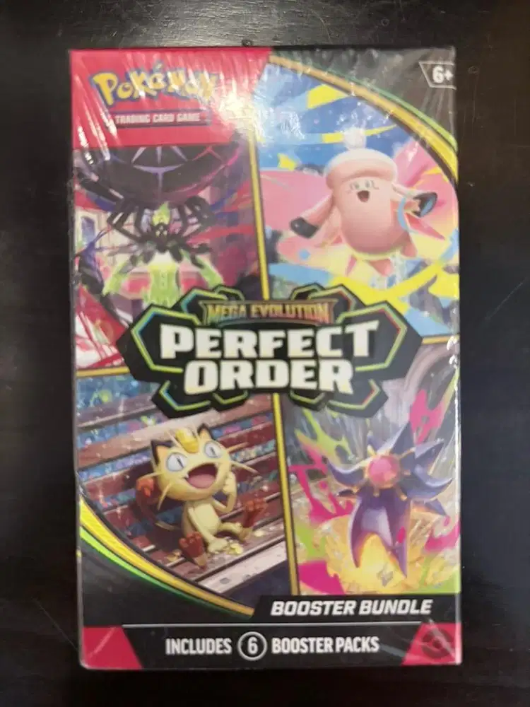 Pokemon TCG English - Perfect Order Booster Bundle isi 6