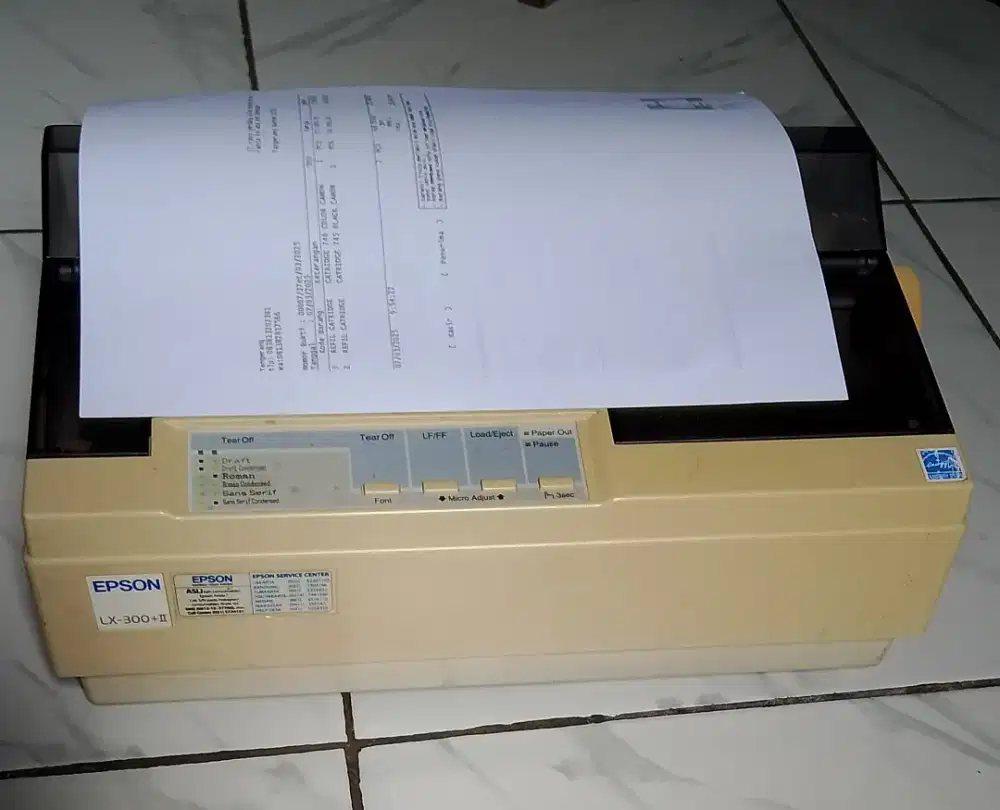 Printer Dot matrik Epson Lx300+11 siap pakai