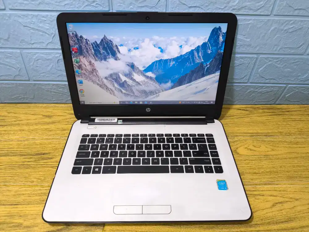 Laptop hp14 ram 4gb Intel core i5 HDD 500gb siap pakai