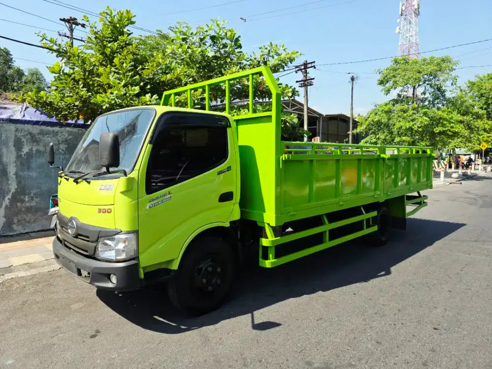 CDD Long Hino Dutro 6 Ban 136 HD Long 2024 Bak Besi Triway Orisinilan