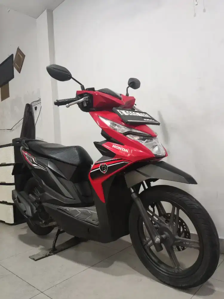 Beat CBS ISS 2019 / 2020 Antik Rawatan Plat Jakarta ABBA