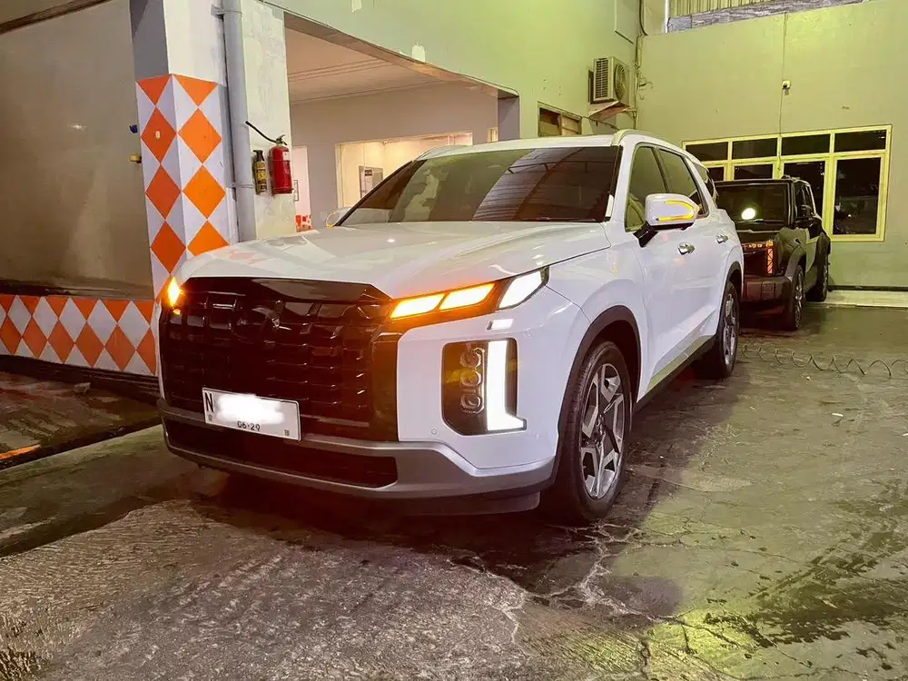Hyundai Palisade 2.2 White on Red (warna langka)
