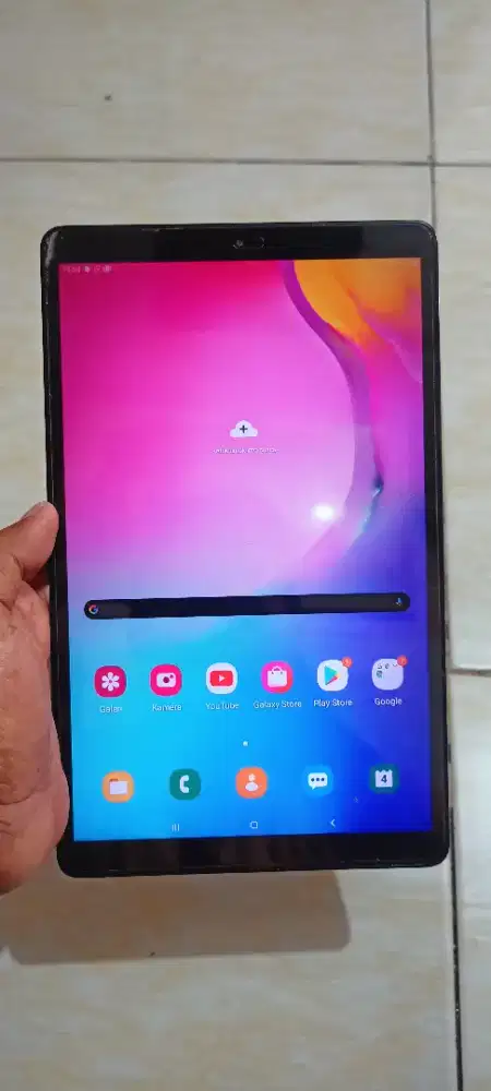 Samsung Tab A10 2019 4G LTE 3/32 Layar besar 10in bisa Wa dan YouTube
