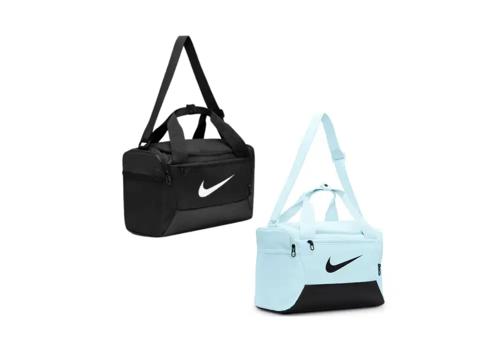 Tas olahraga Nike Brasilia 9.5 Extra Small Original Black/White Duffel
