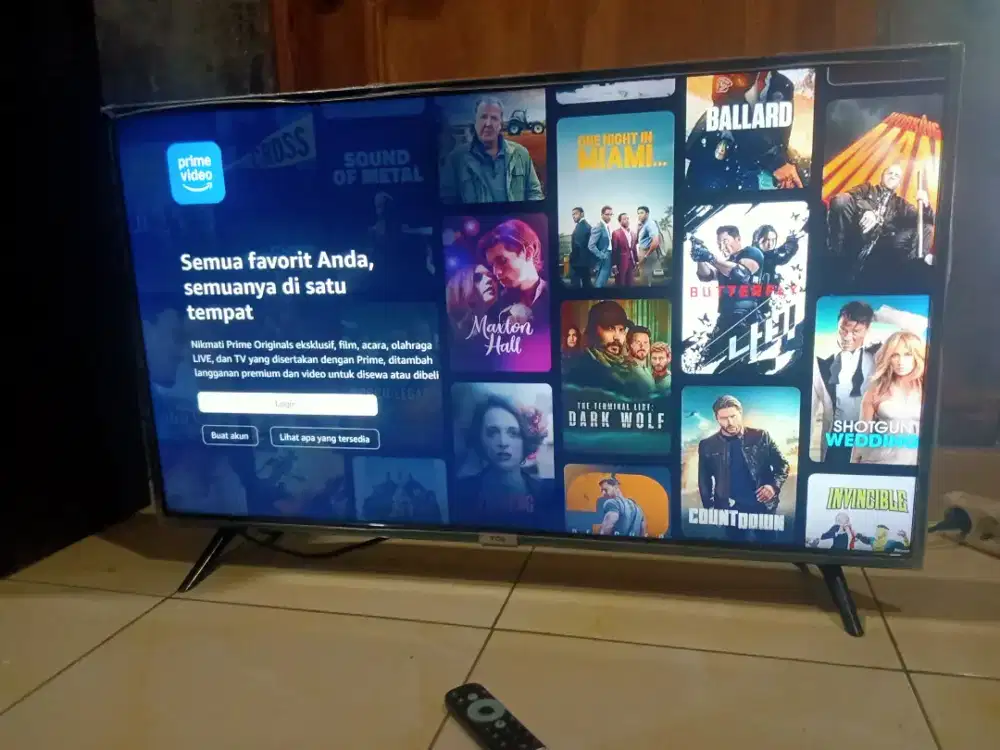 tv android tcl 40inch mulus jooz