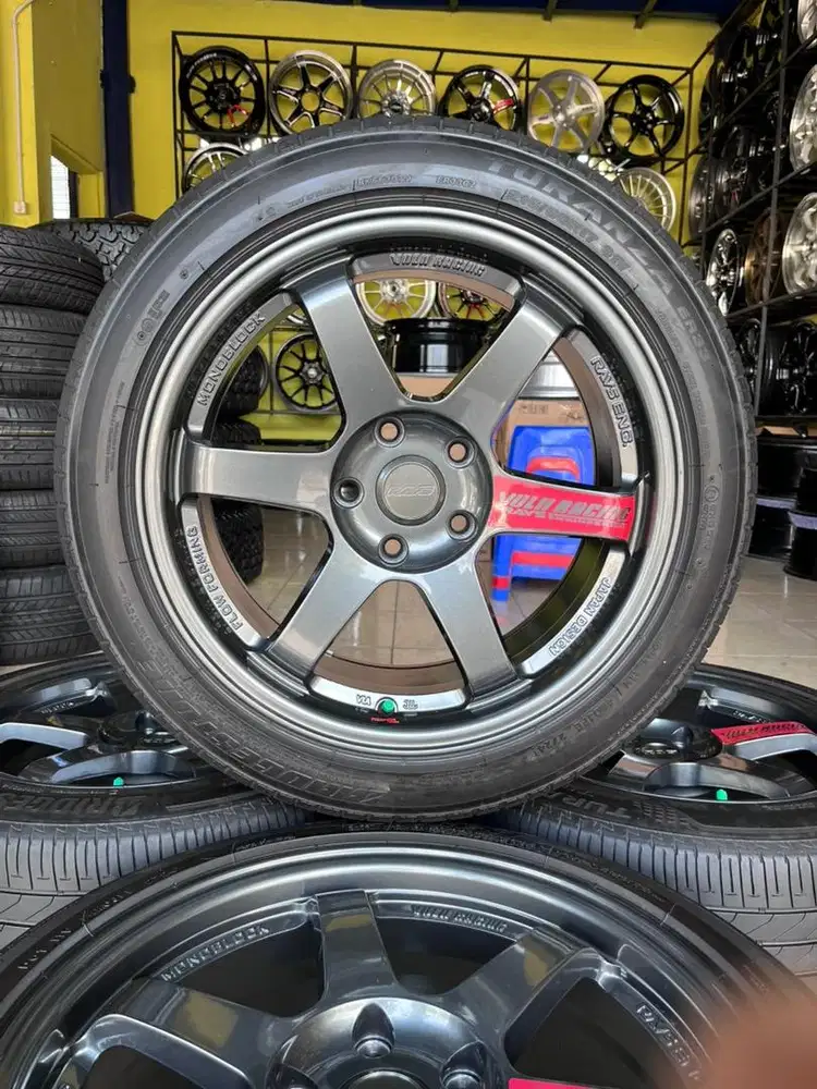 VELG TE37 R17*8 H5*114.3 Civic,Hrv,Brv,Innova,Ertiga,xpander,Rush