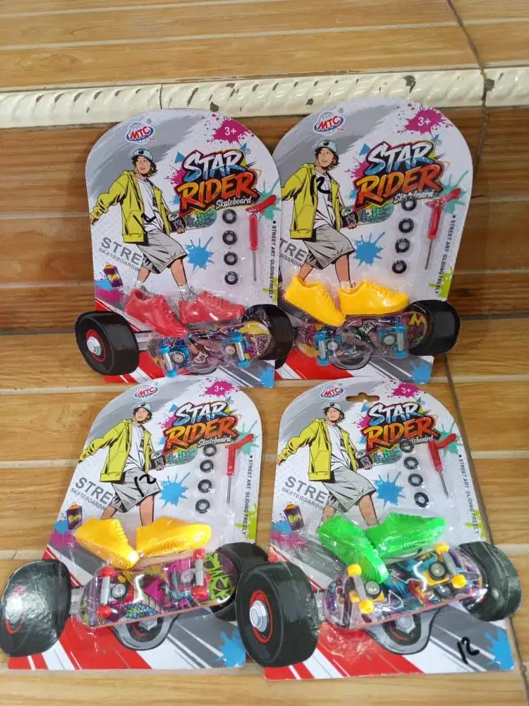 mainan anak skateboard finger