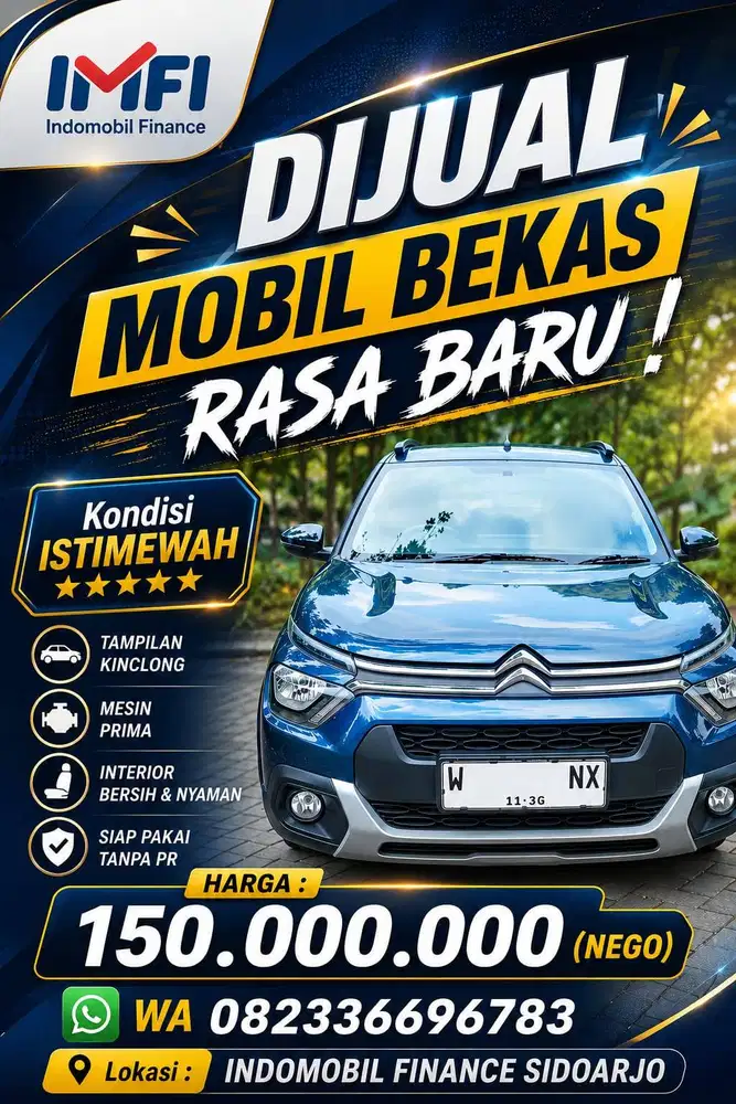 JUAL MOBIL CITROEN C3 BEKAS RASA BARU, KONDISI ISTIMEWAH