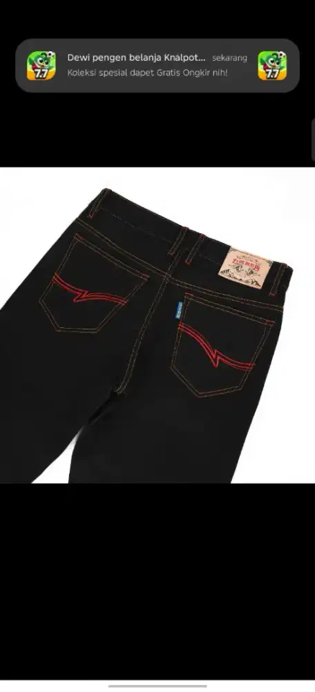 Celana ‎Denim selvedge Accent