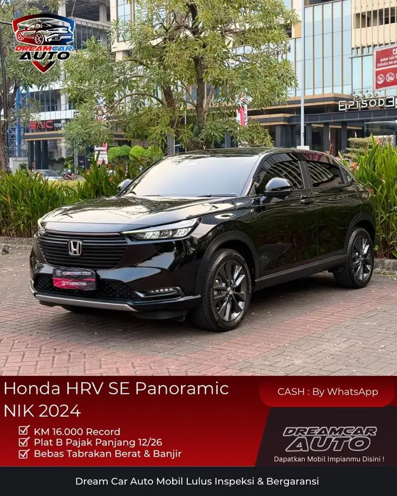 [ LOW KM 16rb ] Honda HRV HR-V SE 1.5 2024 panoramic Non RS S E faceli
