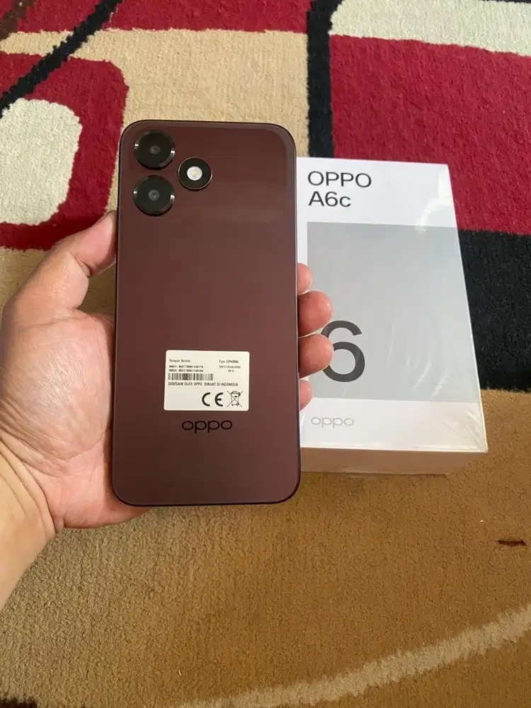 BISMILLAH OPPO A6X RAM 4/64 FULSET MULUS BARU SEBULAN